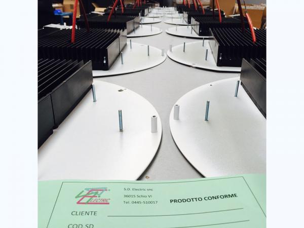 Linea assemblaggio prodotti finiti